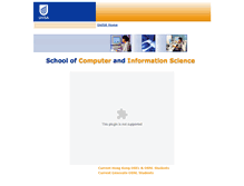Tablet Screenshot of offshore.cis.unisa.edu.au