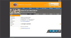 Desktop Screenshot of centroict.unisa.it