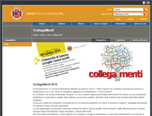 Tablet Screenshot of collegamenti.unisa.it