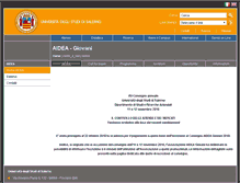 Tablet Screenshot of aideagiovani2010.unisa.it