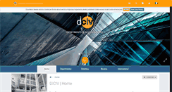 Desktop Screenshot of diciv.unisa.it