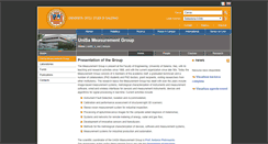 Desktop Screenshot of misure.unisa.it
